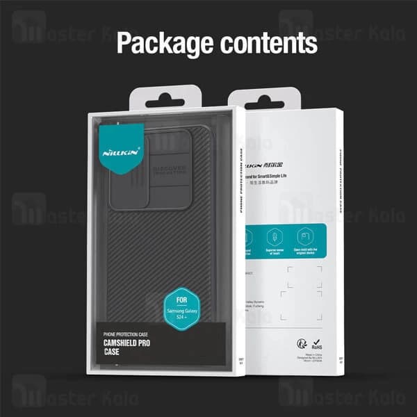 قاب محافظ نیلکین سامسونگ Samsung Galaxy S24 Plus Nillkin CamShield Pro Case دارای محافظ دوربین — تصویر ۷