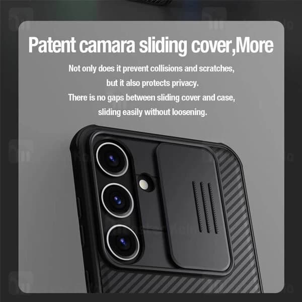 قاب محافظ نیلکین سامسونگ Samsung Galaxy S24 Nillkin CamShield Pro Case دارای محافظ دوربین — تصویر ۳