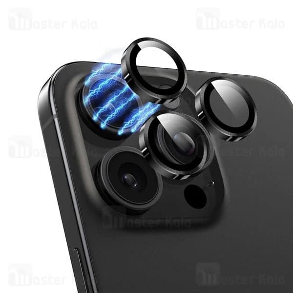 محافظ لنز فلزی دوربین گرین لاین Apple iPhone 15 Pro / 15 Pro Max Green Lion Classic Camera Lens — تصویر ۶