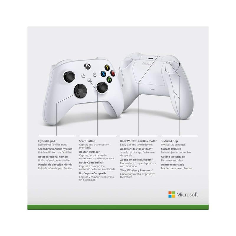 دسته بازی ایکس باکس Xbox Wireless Controller New Series For Xbox Series X S Robot White — تصویر ۲