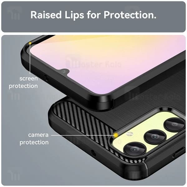 قاب فیبر کربنی سامسونگ Samsung Galaxy A35 Rugged Armor Fiber Carbon — تصویر ۴
