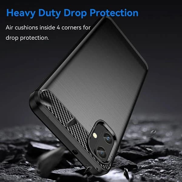 قاب فیبر کربنی سامسونگ Samsung Galaxy A05 Rugged Armor Fiber Carbon — تصویر ۴