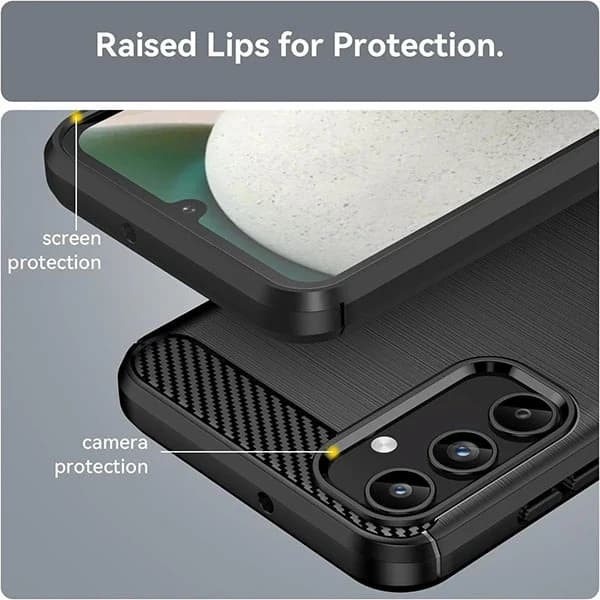 قاب فیبر کربنی Samsung Galaxy A15 / 15 5G Rugged Armor Fiber Carbon — تصویر ۴