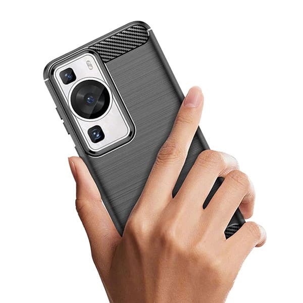 قاب فیبر کربنی هواوی Huawei P60 / P60 Pro Rugged Armor Fiber Carbon — تصویر ۳