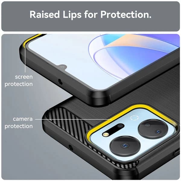 قاب فیبر کربنی آنر Honor X7a Rugged Armor Fiber Carbon — تصویر ۶