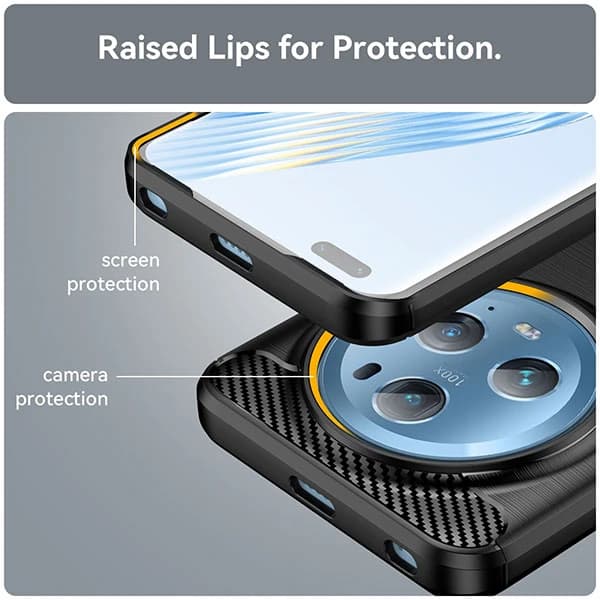 قاب فیبر کربنی Honor Magic5 Pro Rugged Armor Fiber Carbon — تصویر ۷