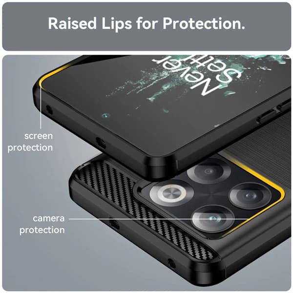 قاب فیبر کربنی وان پلاس OnePlus Ace Pro Rugged Armor Fiber Carbon — تصویر ۴