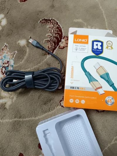 کابل Type-C به Type-C الدینیو Ldnio LC632C C15 طول 2 متر توان 65 وات — تصویر ۸