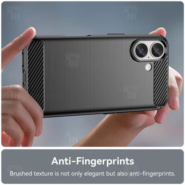 قاب فیبر کربنی آیفون Apple iPhone 16 Rugged Armor Fiber Carbon — تصویر ۴