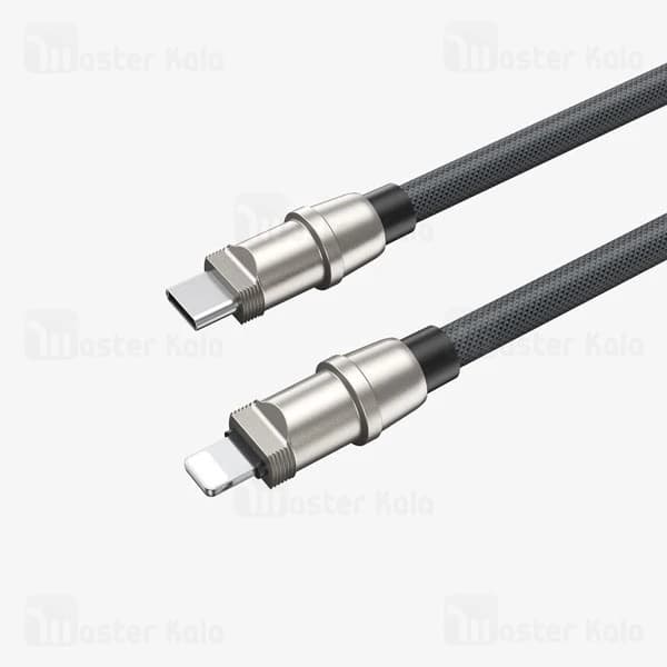 کابل لایتنینگ به Type-C بیوا Biva C-37CL Zinc Alloy Lanyard Data Cable طول 1.2 متر توان 27 وات — تصویر ۴