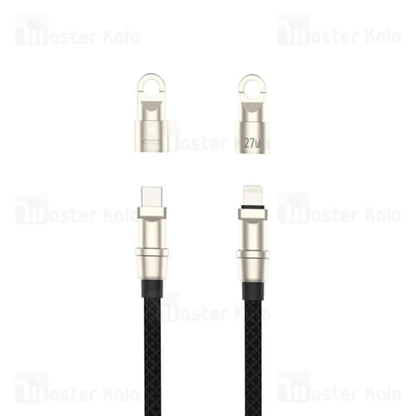 کابل لایتنینگ به Type-C بیوا Biva C-37CL Zinc Alloy Lanyard Data Cable طول 1.2 متر توان 27 وات — تصویر ۲