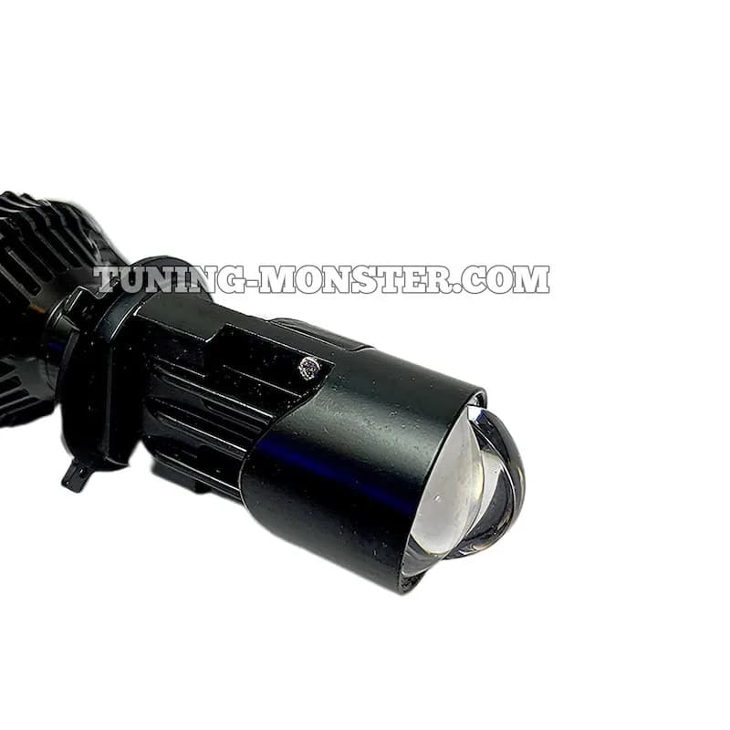 هدلایت لنزدار HedXen پایه H4 دو لنز — تصویر ۴