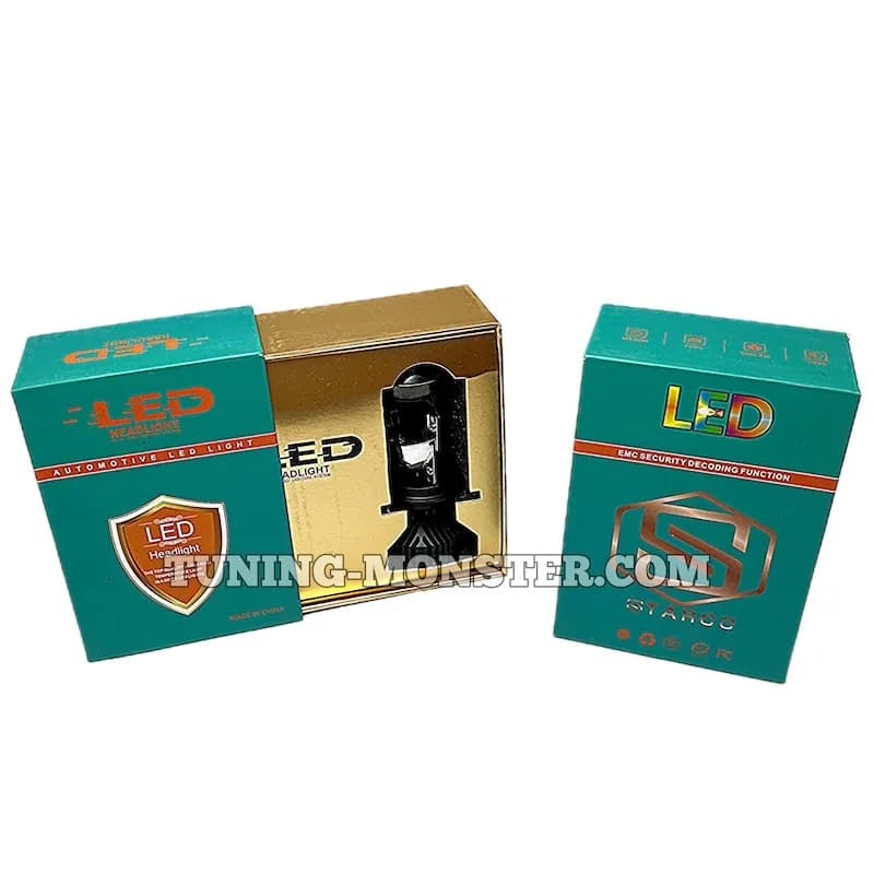 هدلایت لنزدار استارکو پایه H4 — تصویر ۷