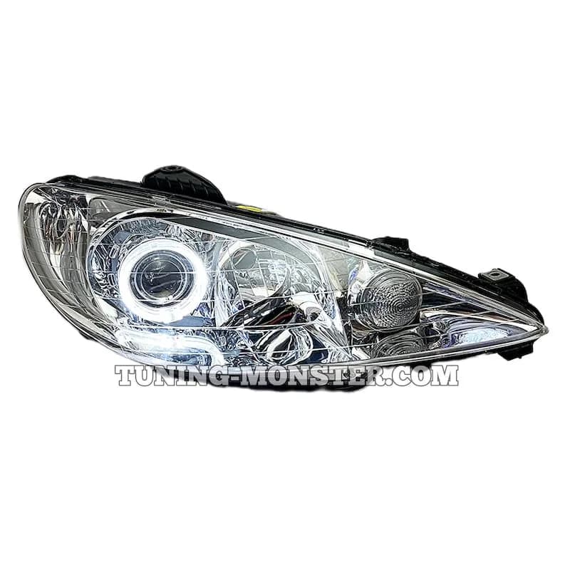 چراغ لنزدار پژو ۲۰۶ انجل BMW — تصویر ۶