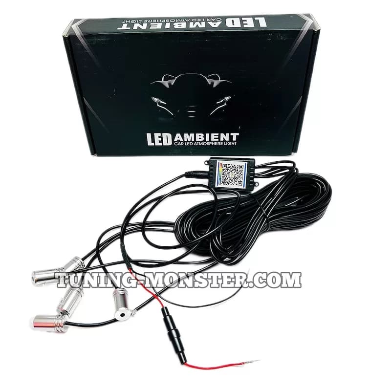 ال وایر RGB فیبر نوری اپلیکشن موبایل