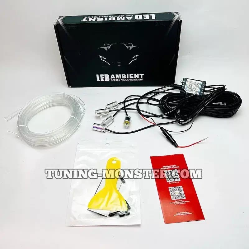 ال وایر RGB فیبر نوری اپلیکشن موبایل — تصویر ۲