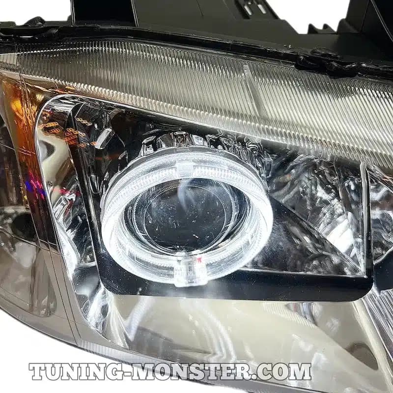چراغ لنزدار پژو پارس انجل سفید BMW — تصویر ۳