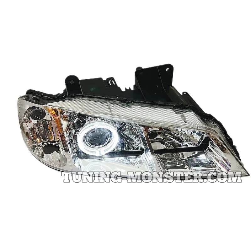 چراغ لنزدار پژو پارس انجل سفید BMW — تصویر ۵