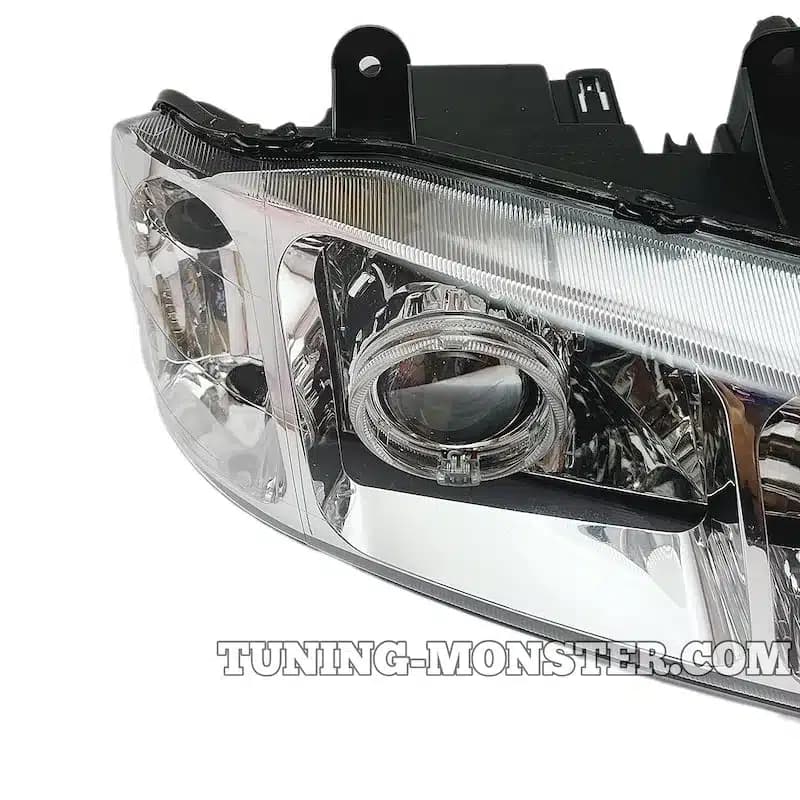چراغ لنزدار پژو پارس انجل سفید BMW — تصویر ۸
