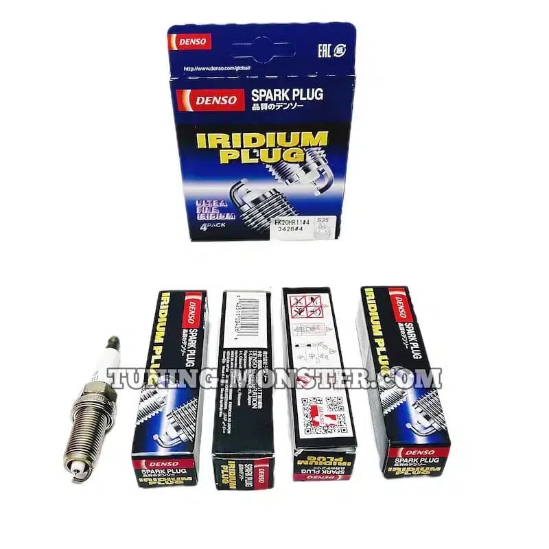 شمع ایریدیم پایه بلند دنسو FK20HR11 دوبل اصل ژاپن تویوتا