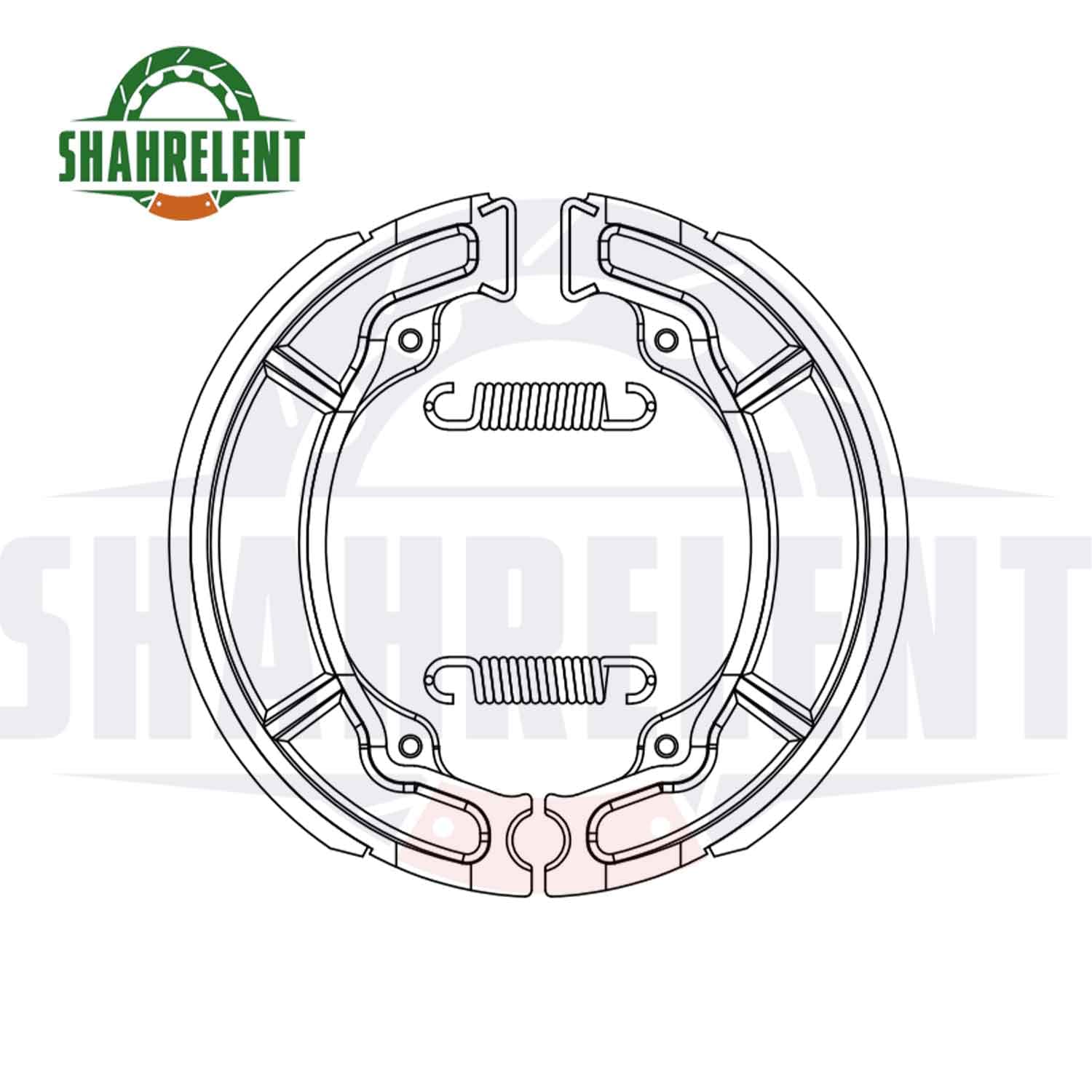 لنت ترمز عقب تی وی اس اچ ال ایکس 150 برند بنلی اصلی (BENELLI GENUINE PARTS) — تصویر ۳