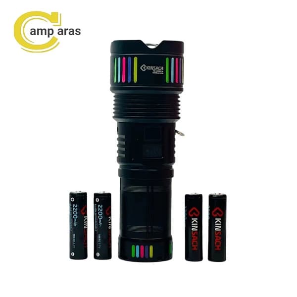 چراغ قوه زوم دار کینساچ KINSACH KS-G601Pro شارژی