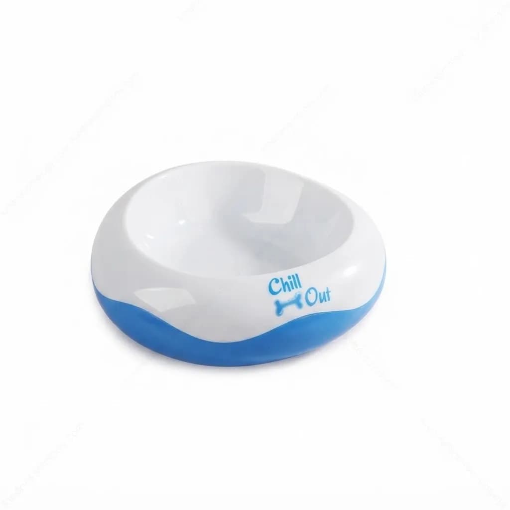 ظرف آب و غذای سگ و گربه مدل خنک‌کننده Cooling Pet Bowl‏ 500 میلی‌لیتری