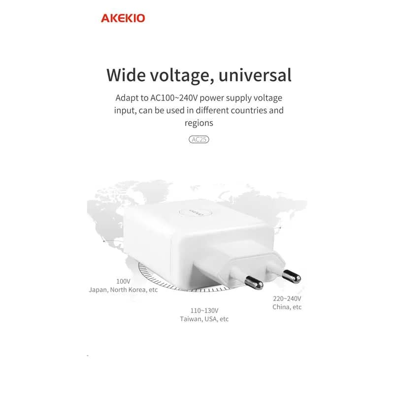شارژر دیواری آککیو مدل AC25 — تصویر ۶