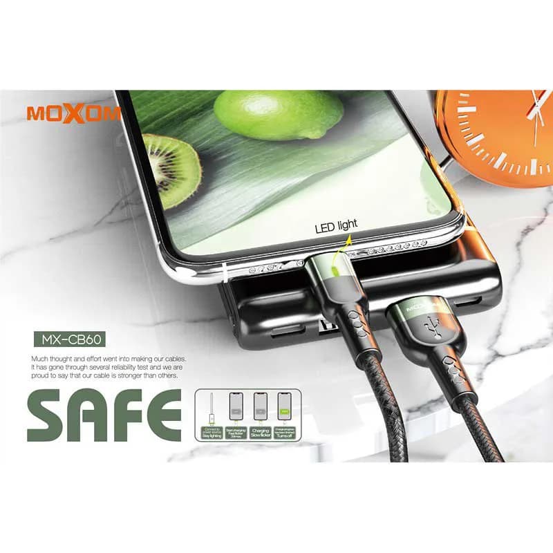 کابل شارژر موکسوم آیفون مدل MX-CB60 — تصویر ۷