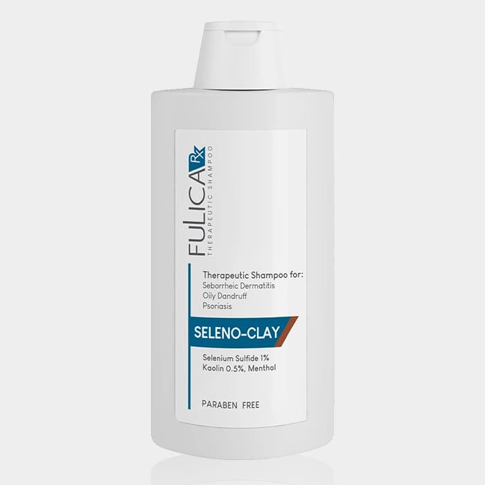 شامپو ضد شوره پوست سر چرب سلنوکلی فولیکا آر ایکس Fulica RX Seleno-Clay Oily Dandruff Shampoo 200ml