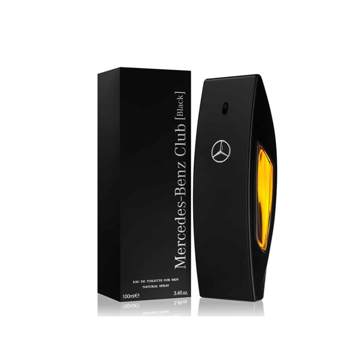 عطر و ادکلن مردانه مرسدس بنز کلاب بلک ادوتویلت Mercedes-Benz Mercedes Benz Club Black EDT for men