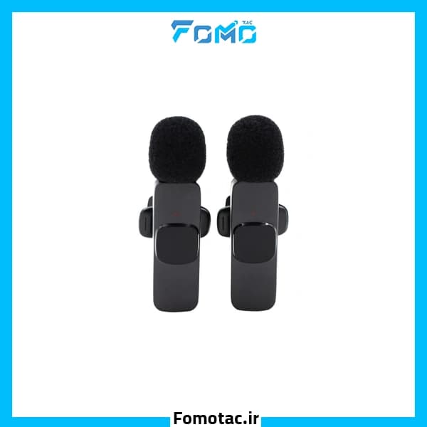 ست میکروفون یقهای 2 کاربره بیسیم اسایکس(SX) مدل K9 Dual