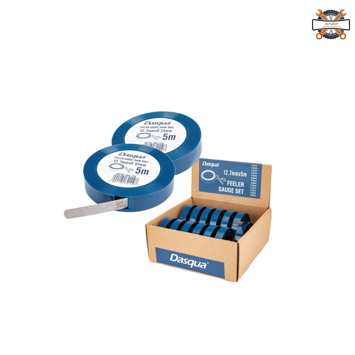 فیلر نواری ضخامت 0.8 میلیمتر داسکوا مدل 1803-4130