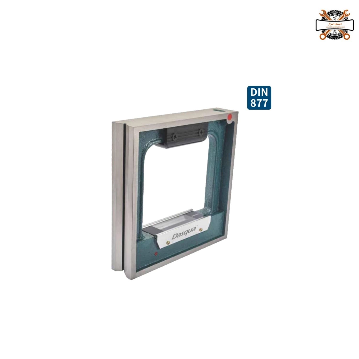 تراز صنعتی چهارگوش چوبی 200*200 میلیمتر دقت 0.02 میلیمتر داسکوا مدل 8301-1006-B