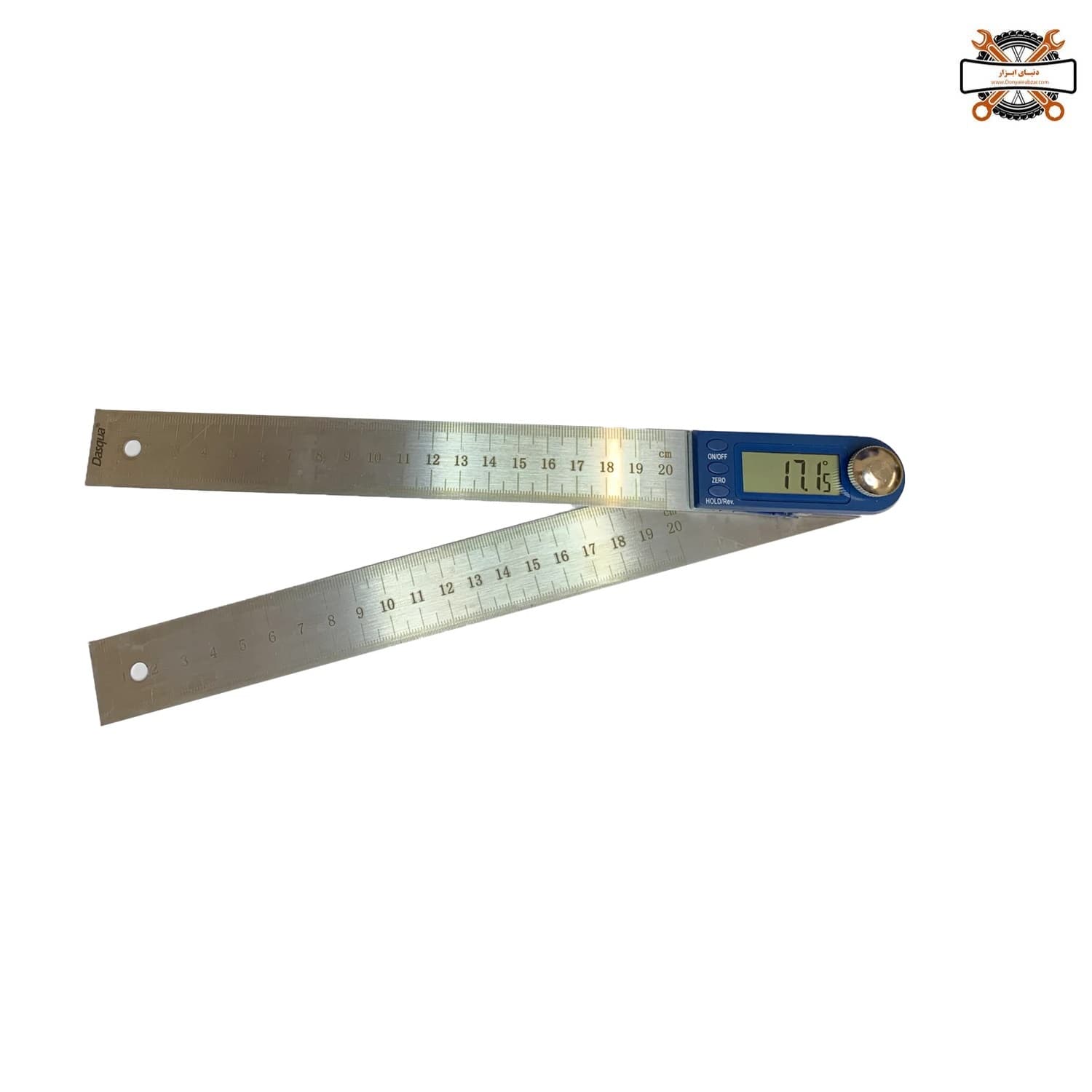 خط کش زاویه سنج دیجیتال 20 سانت دقت 0.1 درجه داسکوا مدل 1022-4200