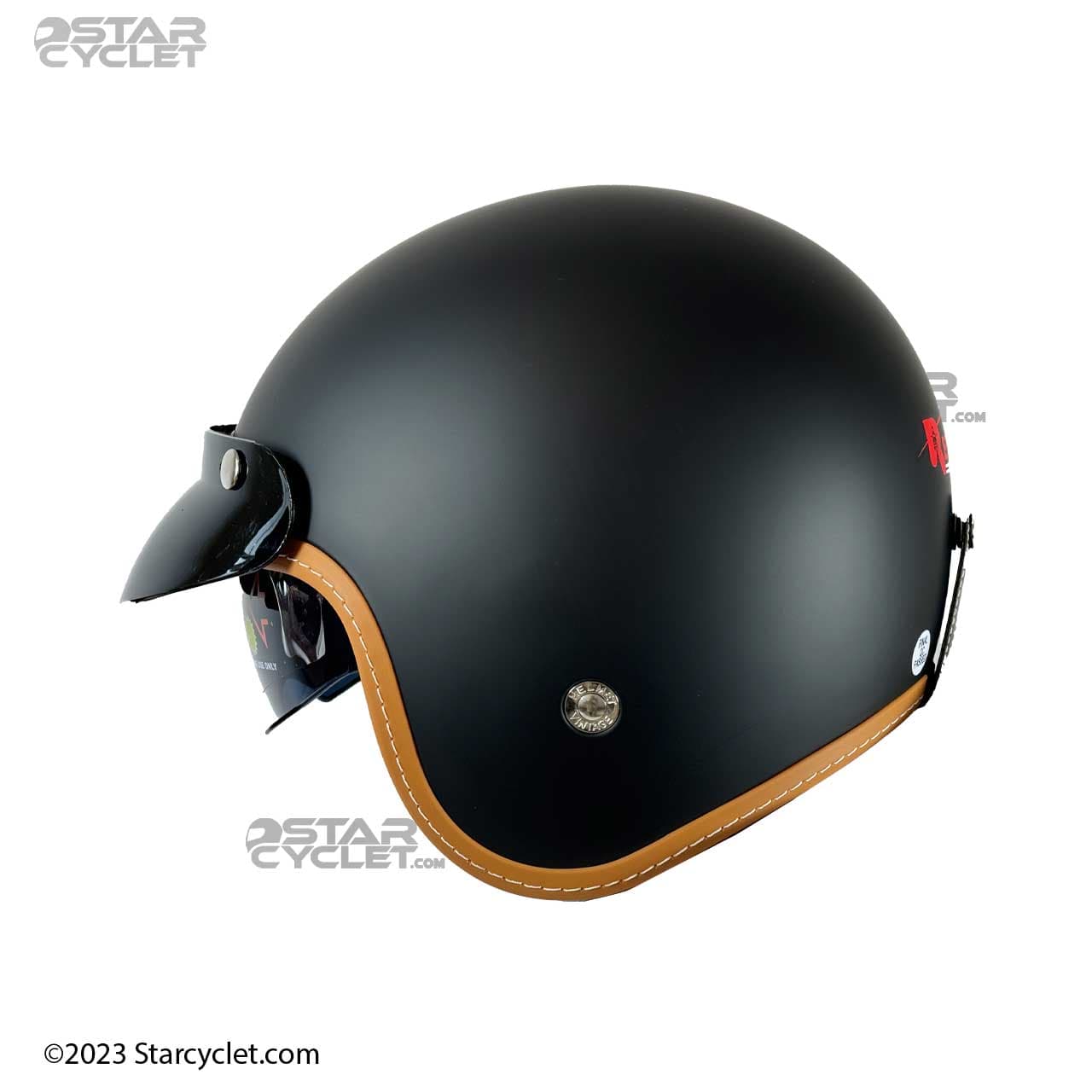 کلاه کاسکت وسپایی ردلاین مدل 936-2 MATT-BLACK