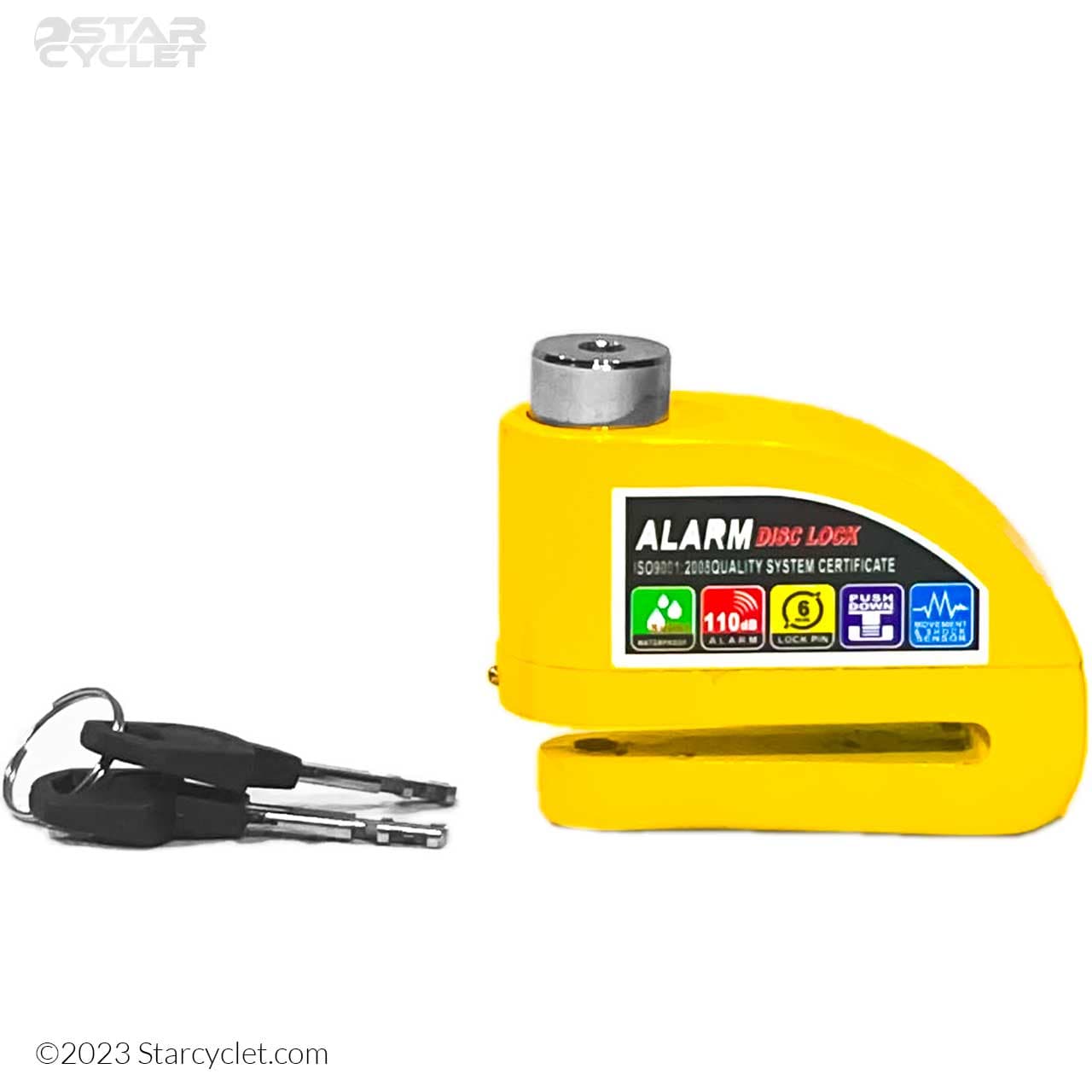 قفل دیسکی آژیر دار CAP