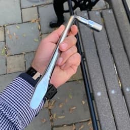 آچار چرخ پراید شرکتی سایز 14 میلی متر (فشار قوی) — تصویر ۳