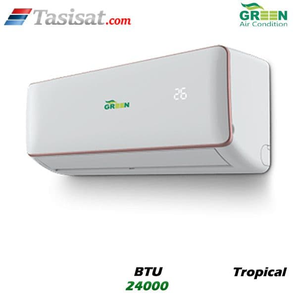کولر گازی گرین تروپیکال 24000 BTU گرید B مدل GWS-H24P1T3B