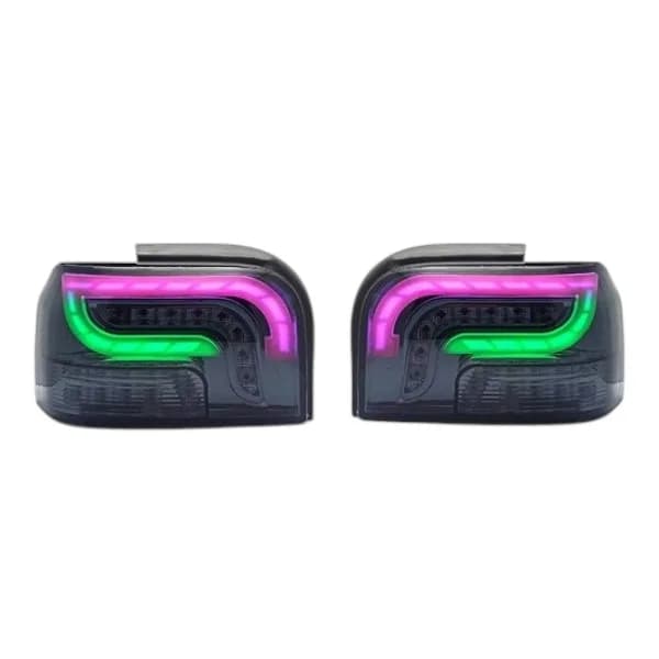 خطر عقب اسپرت پراید 131 طرح کروت فول کالر