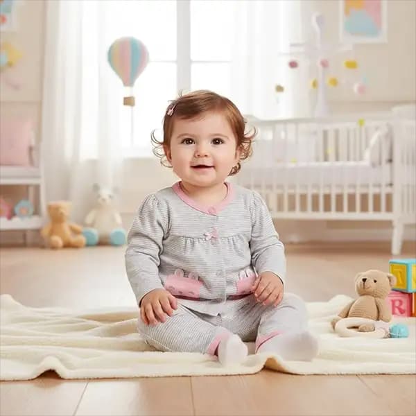 مانتو دخترانه طرح لاولی نیلی