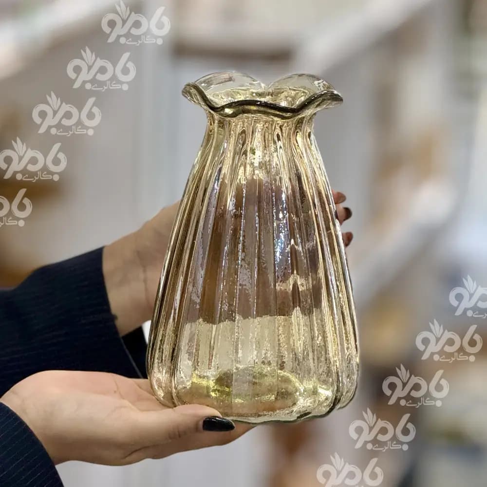 گلدان شیشه ای / پارمیس 20سانت — تصویر ۲