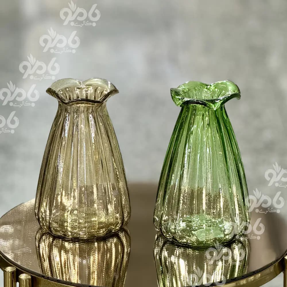 گلدان شیشه ای / پارمیس 20سانت