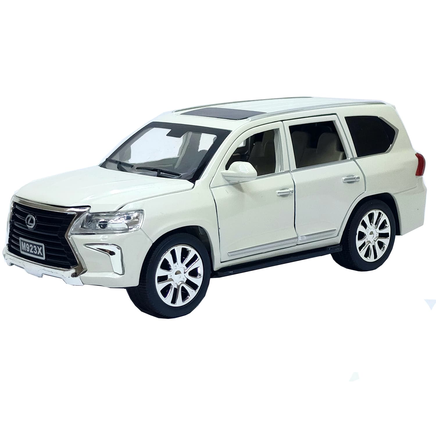 ماشین بازی مدل فلزی عقبکش موزیکال لکسوس LX570 — تصویر ۲