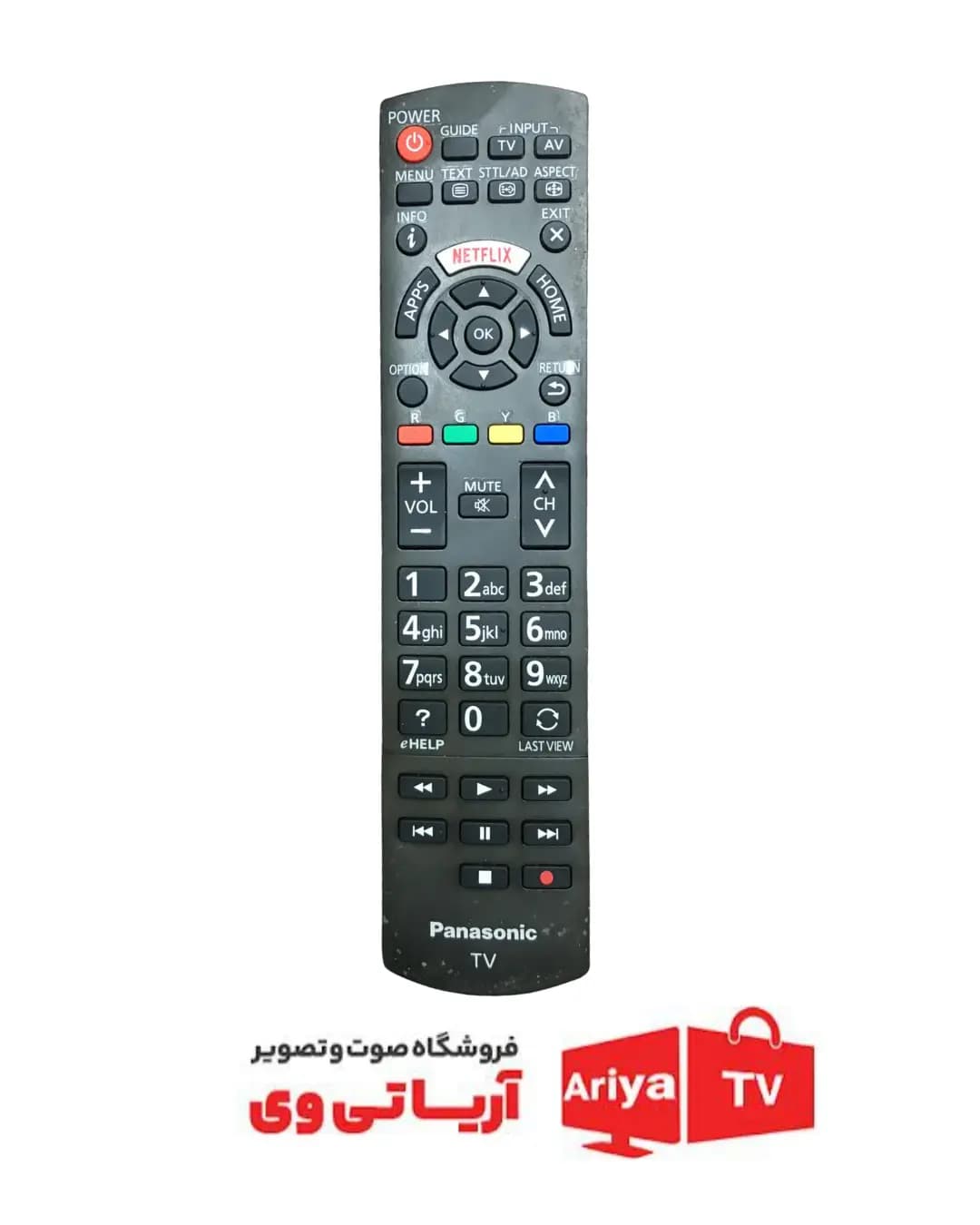 کنترل تلویزیون پاناسونیک مدل N2QAYB001008
