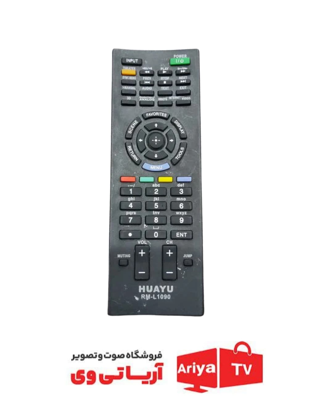 کنترل تلویزیون HUAYU مدل RM-L1090