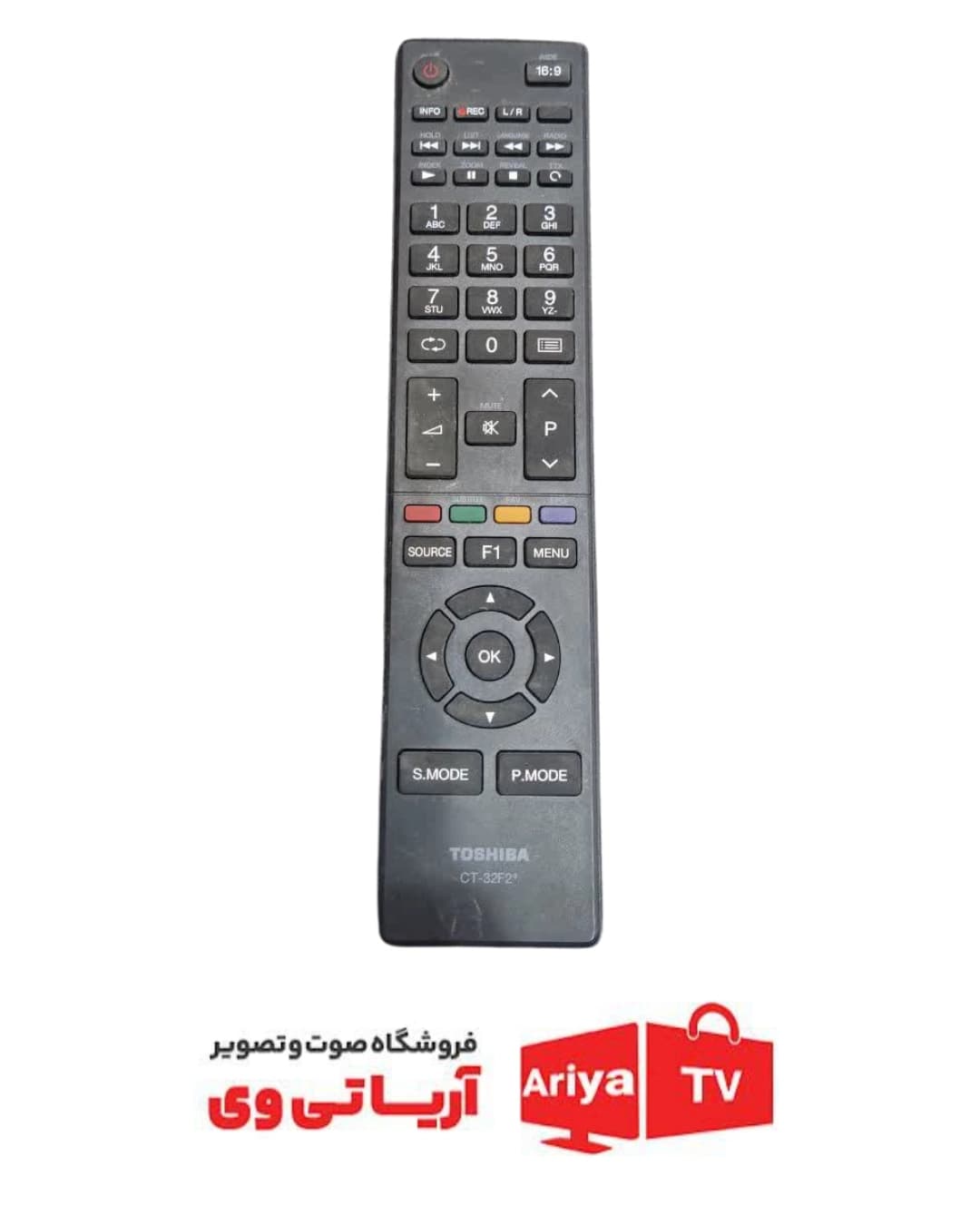 کنترل تلویزیون توشیبا مدل CT-32F2