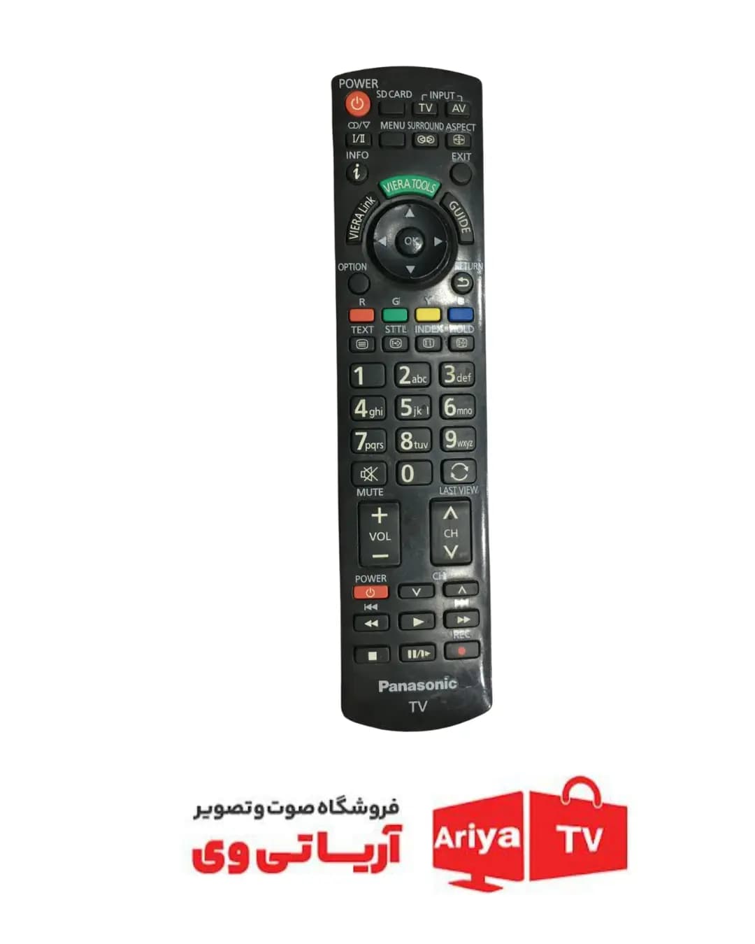 کنترل تلویزیون پاناسونیک مدل N2QAYB000585
