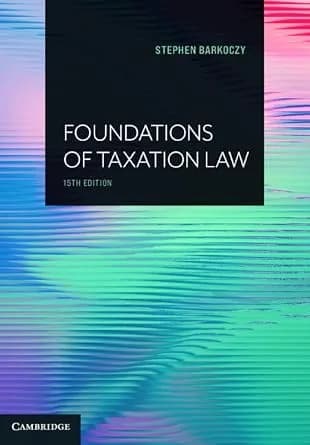 و دانلود نسخه کامل کتاب زبان اصلی Foundations of Taxation Law | دانلود کتاب خارجی