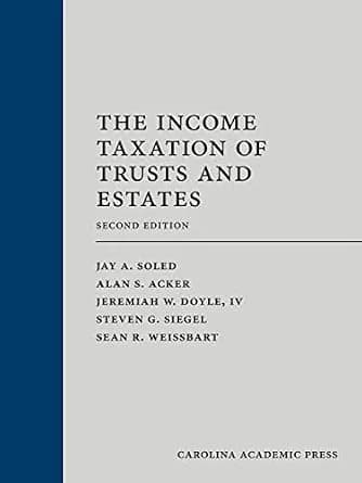 و دانلود نسخه کامل کتاب زبان اصلی The Income Taxation of Trusts and Estates, Second Edition | دانلود کتاب خارجی